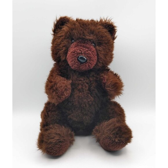 24K Polar Puff Hubie Teddy Bear Full Body Hand Puppet Plush #4676 Vintage 1985 - Picture 1 of 5